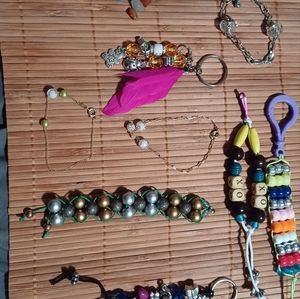 Beaded Keychains made by me